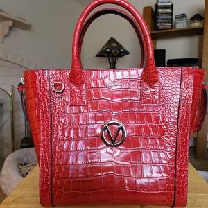 Valentino by Mario Valentino Red Tote